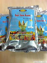 bot lam kem chứa nhiều chất dinh dưỡng và an toàn thực phẩm